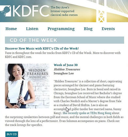 KDFC CD of the Week
