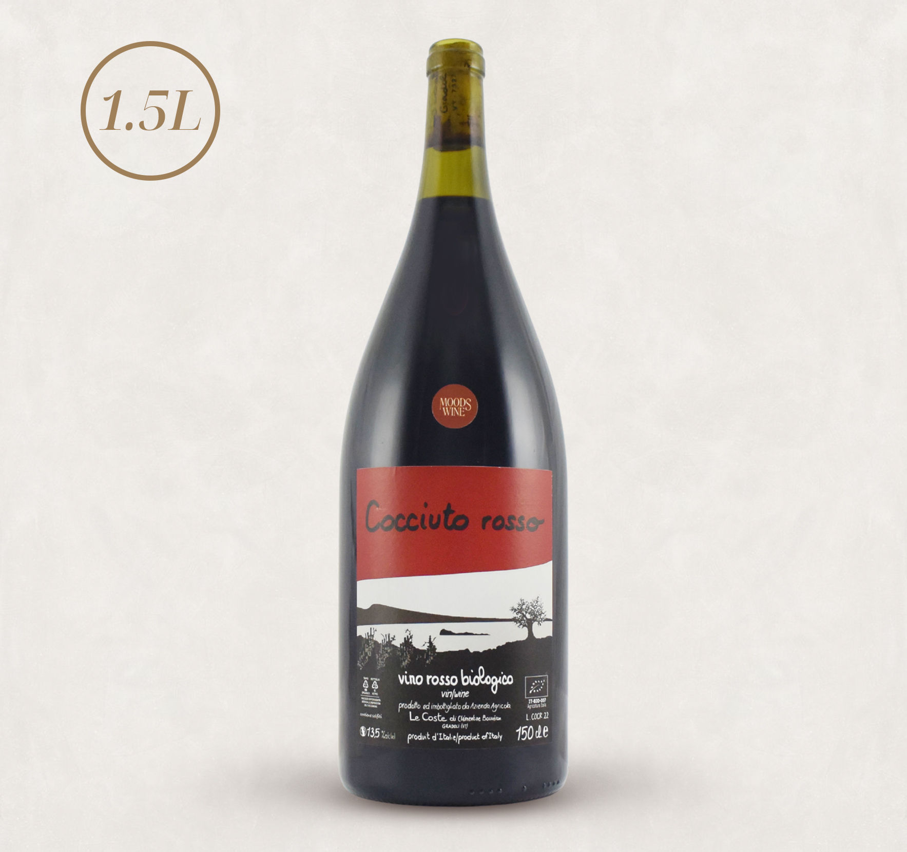 Le Coste, Cocciuto Rosso 2022, Magnum