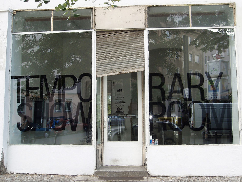TEMPORARY SHOWROOM