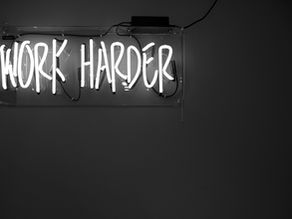 work hard