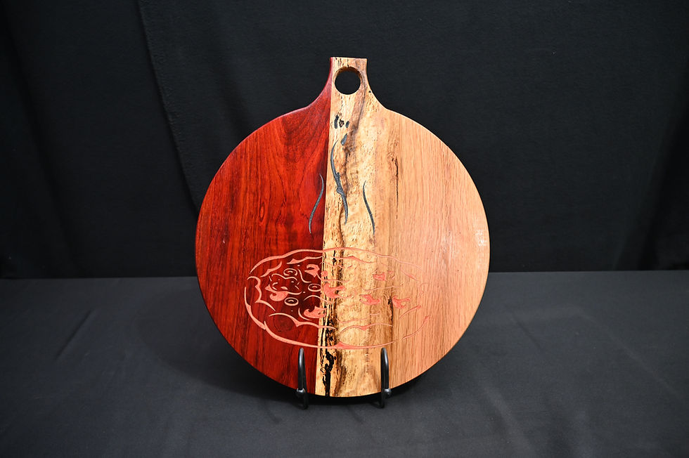 Thumbnail: Pizza Board: White Oak & Padauk