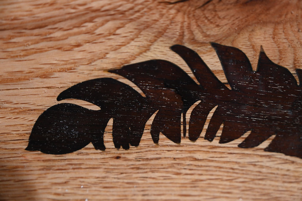 Thumbnail: Cheese Board: Feather Inlay