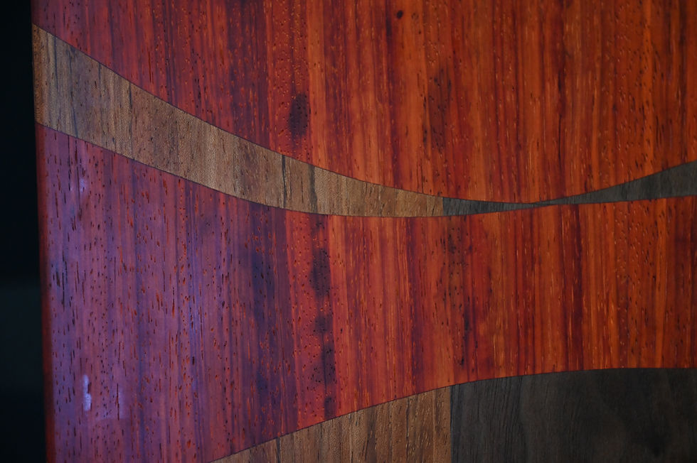 Thumbnail: Geo Serving Board: Suppella, Padauk & Walnut