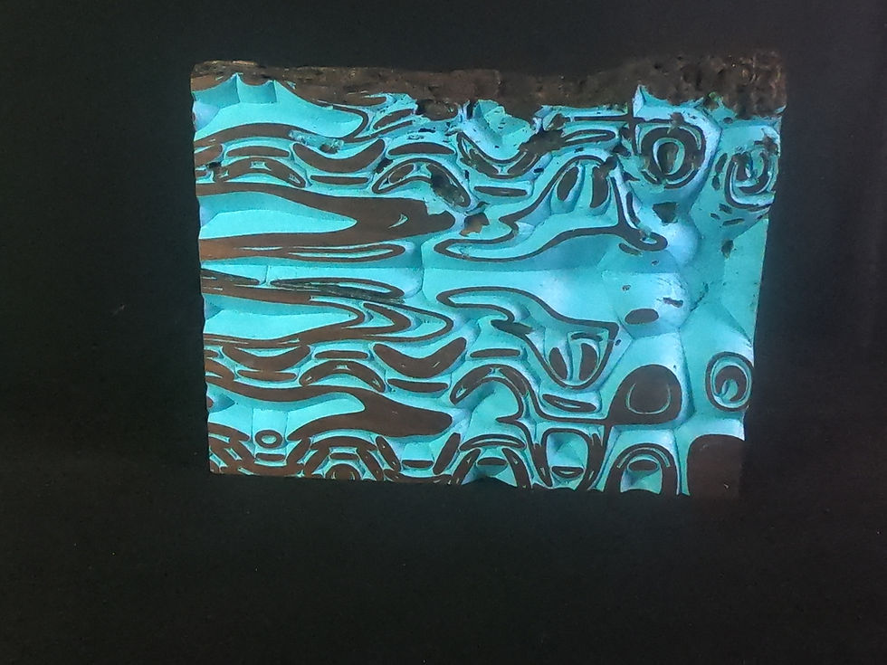 Thumbnail: Tribal Flow on Walnut