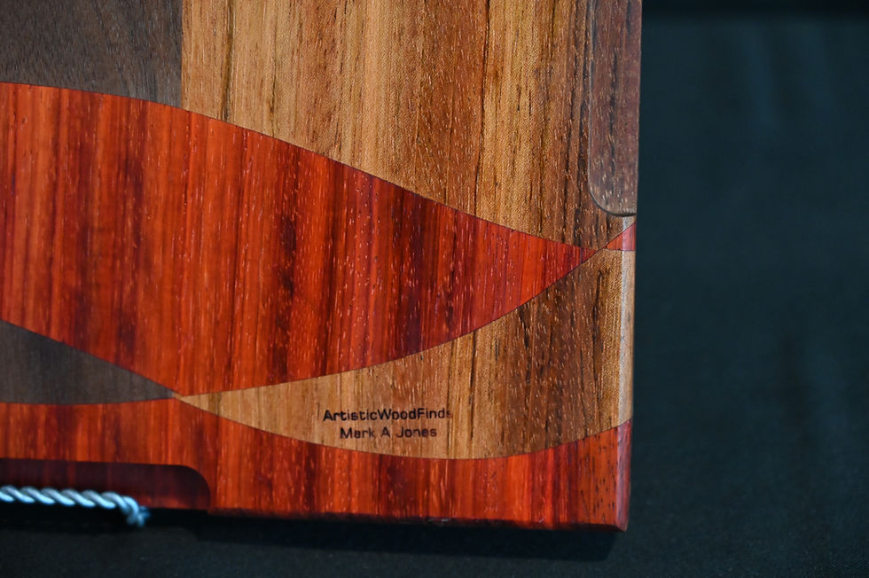 Thumbnail: Geo Serving Board: Suppella, Padauk & Walnut