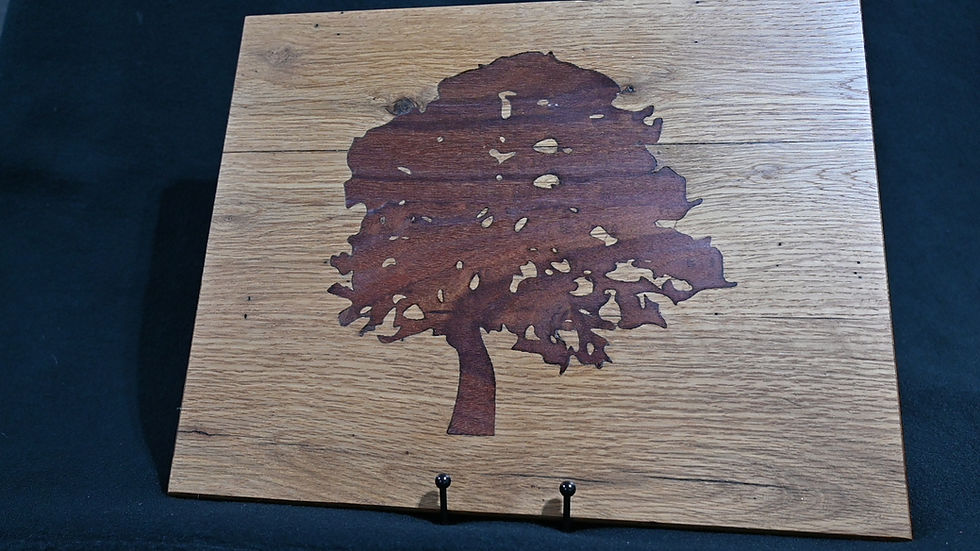 Thumbnail: Padauck & Epoxy Trees Serving Board