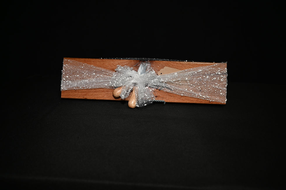 Thumbnail: Cheese Board: Feather Inlay