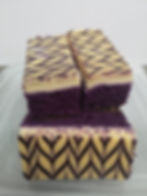 Ube Cheesecake bar