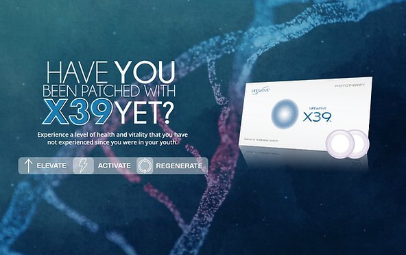 the X39 Stem Cell Activation Patch supports natural healing
