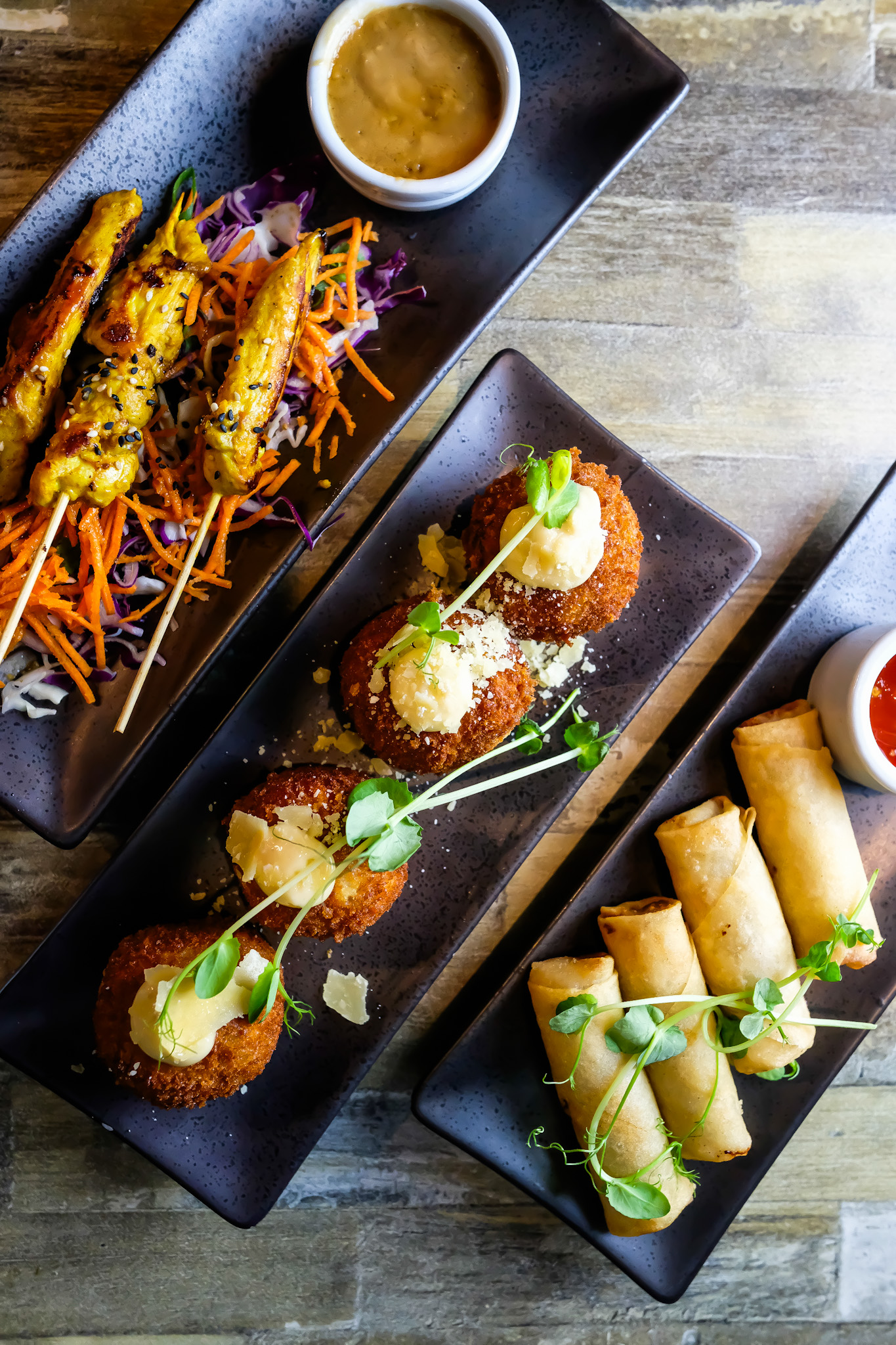 Arranged Food and Objects