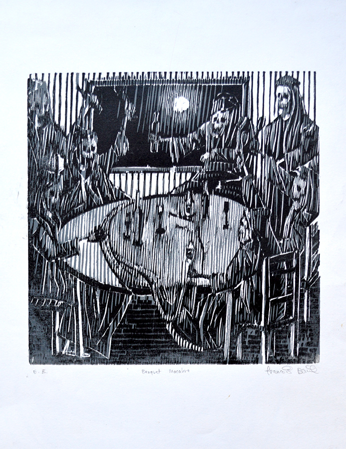 Banquet macabre (estampe, 1996)