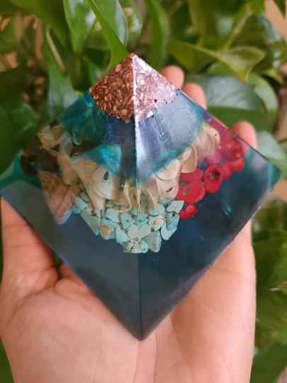 Thumbnail: Woosah Mamma Healing and Energizing Small Orgonite Pyramids