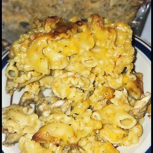 Jerk Chicken Mac & Cheese