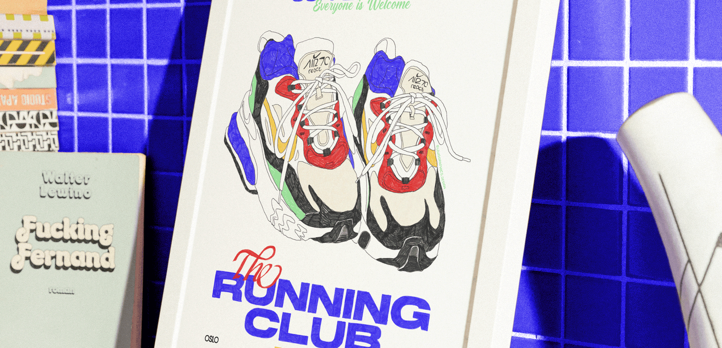 THE RUNNING CLUB POSTER LIMITED SERIES