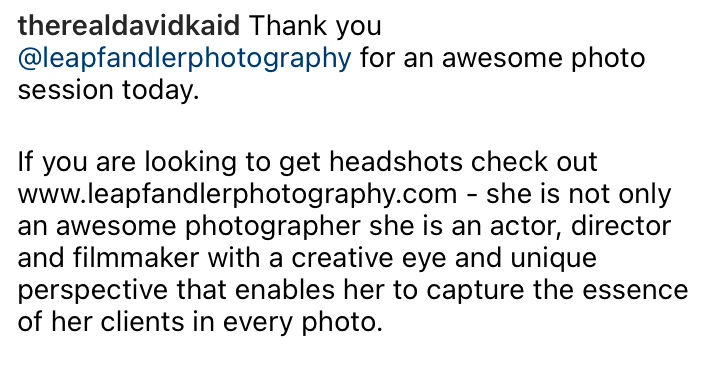 David Kaid Testimonial