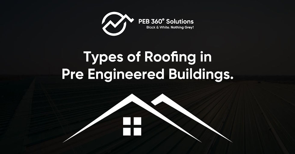 Roofing in PEB