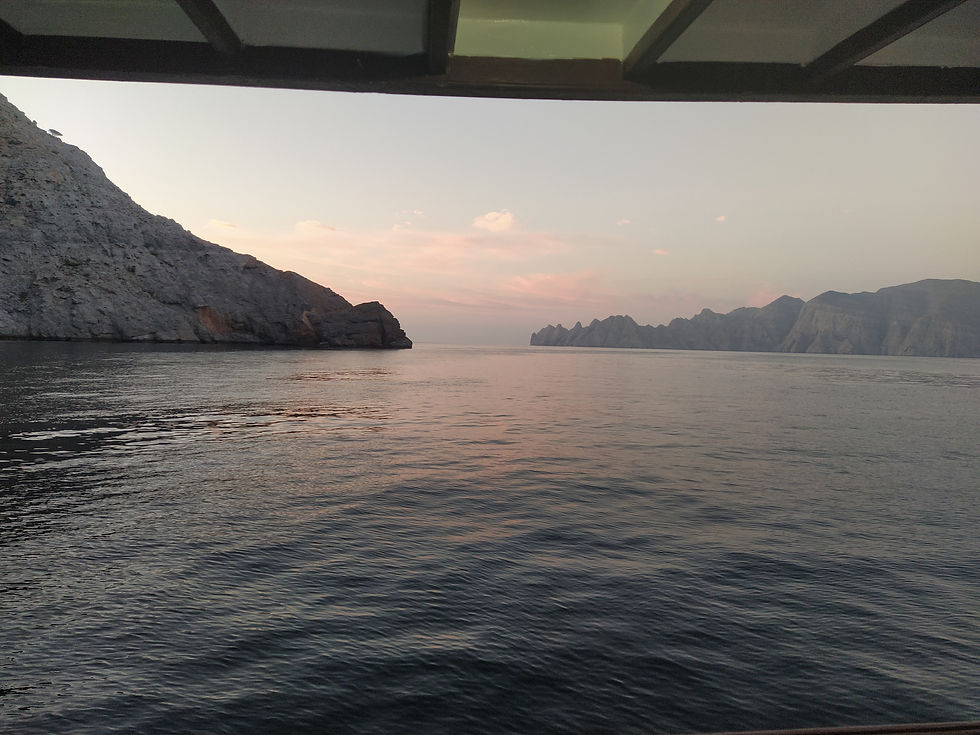 Musandam Sunset Scenery