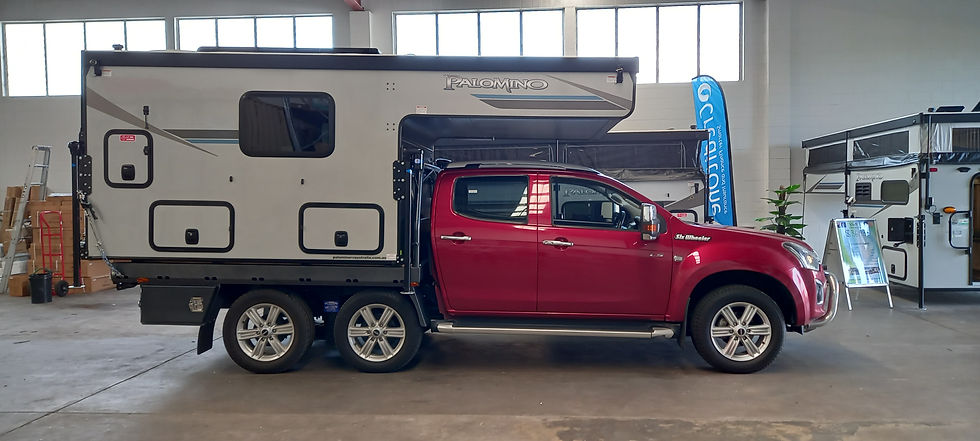 Palomino Slide on camper ss-1251 on 6 wheel