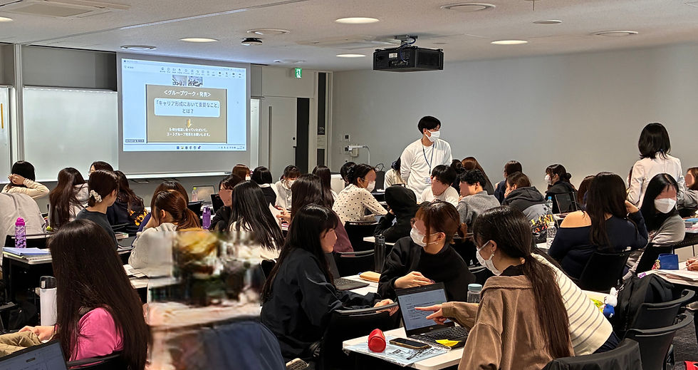 大手前大学国際看護学部の看護学生へ講義