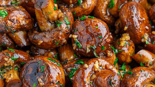Garlic Roasted Mushrooms