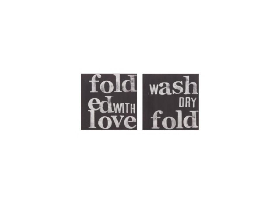 Thumbnail: Creative Dahl Laundry Signs - Assorted 2