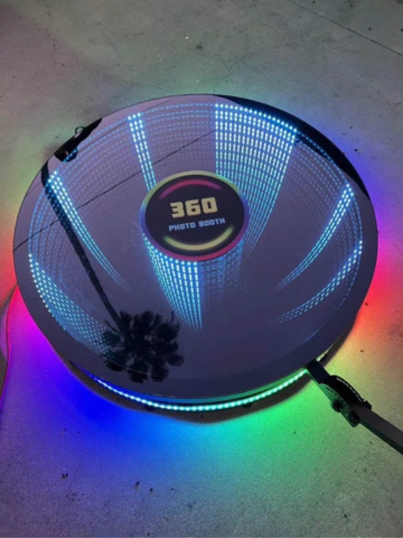 Plateforme Photo Booth 360 LED