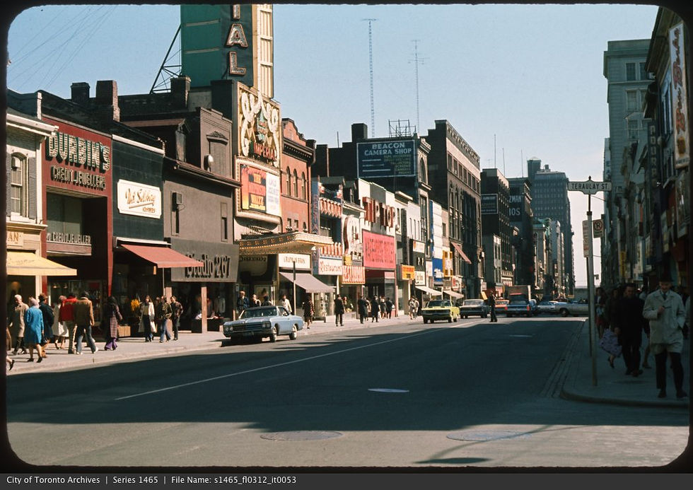 Toronto, Canada in the 1970s