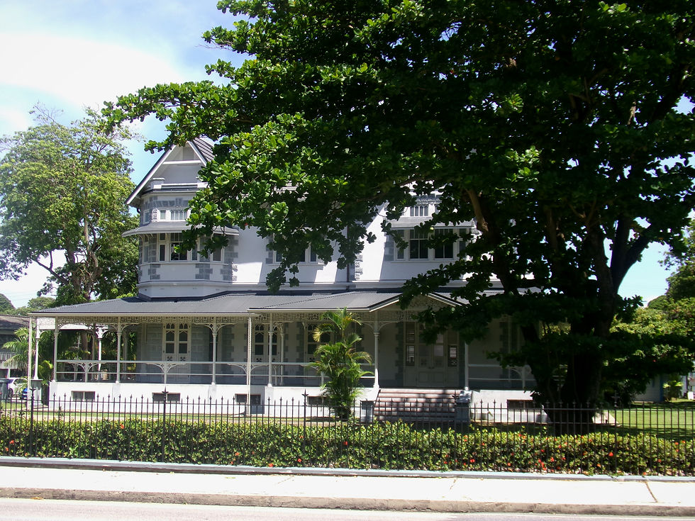 Hayes Court in Port of Spain, Trinidad