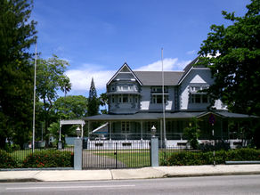 Hayes Court in Port of Spain, Trinidad