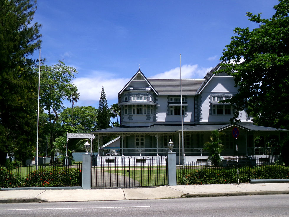Hayes Court in Port of Spain, Trinidad
