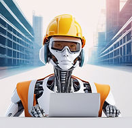 a beautiful AI in construction technology background.jpg