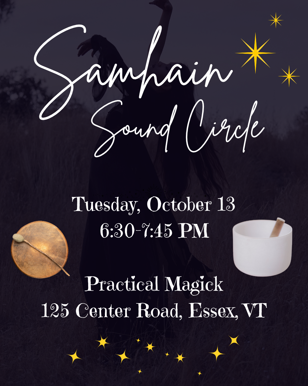 Samhain Sound Circle 10/13 | Practical Magick VT