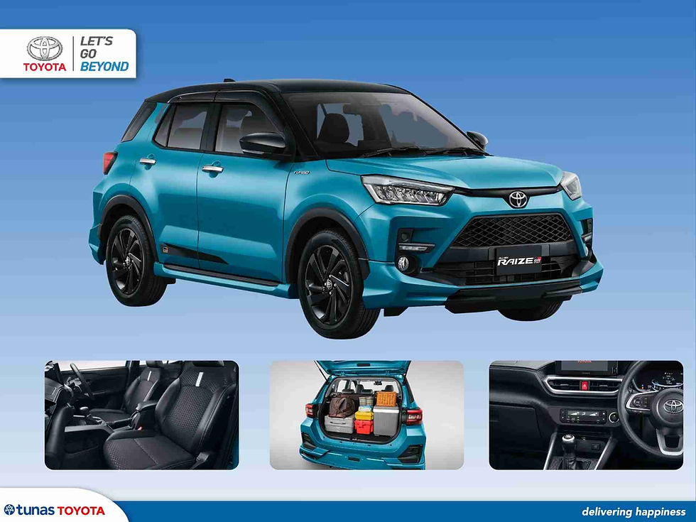 interior toyota raize