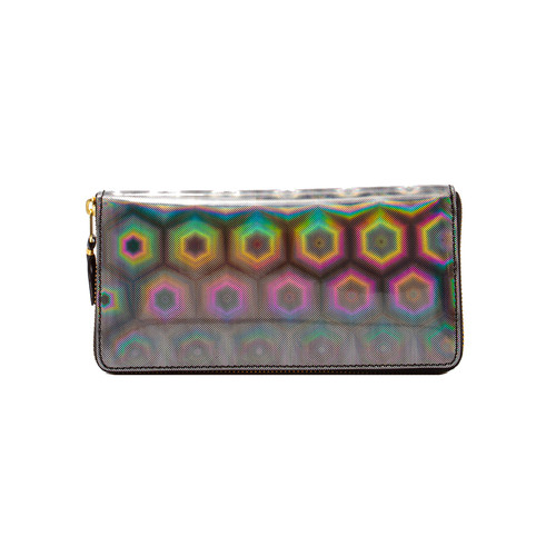 小物 COMME des GARCONS BLACK RAINBOW WALLET COMME DES GARÇONS BLACK RAINBOW WALLET IN BLACK | Platinum