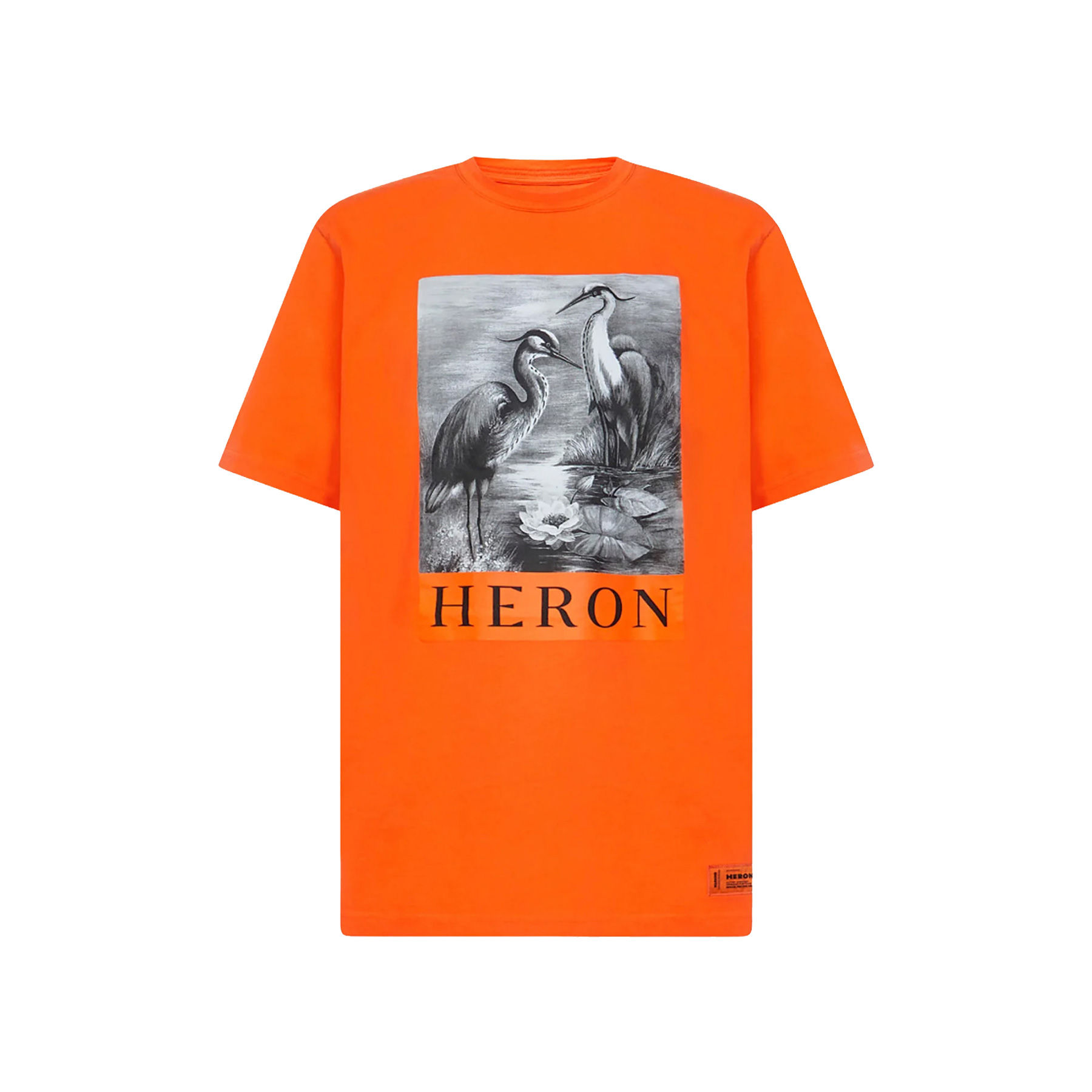 HERON PRESTON NF HERON BW TEE IN ORANGE