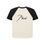 Thumbnail: RHUDE RAGLAN TEE IN CREAM/BLACK