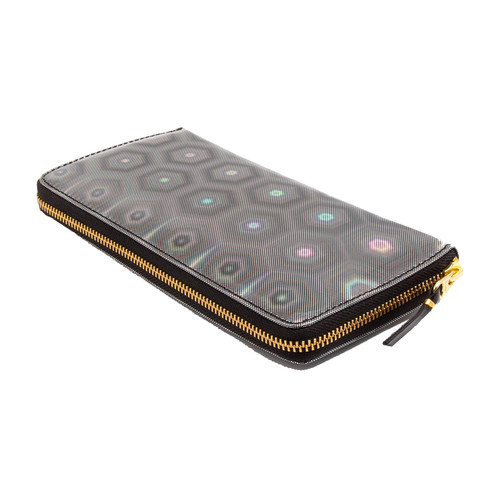 COMME DES GARÇONS BLACK RAINBOW WALLET IN BLACK | Platinum