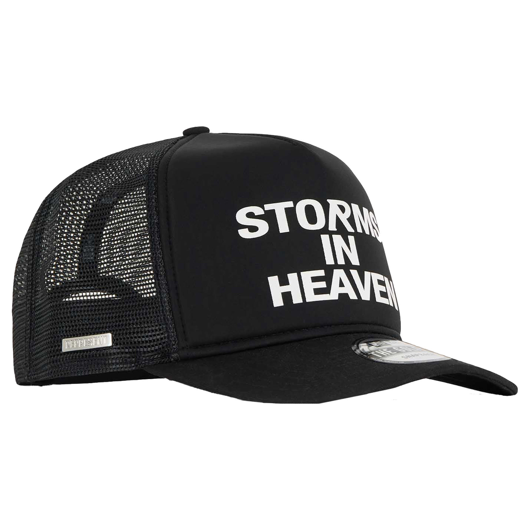 REPRESENT UK STORMS CAP IN BLACK