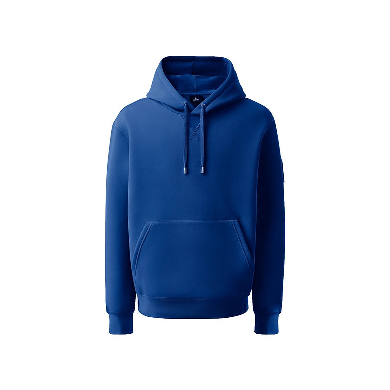 MACKAGE KRYS HOODIE IN BLUE | Platinum