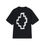 Thumbnail: MARCELO BURLON TEMPERA OVER CROSS LOGO TEE IN BLACK