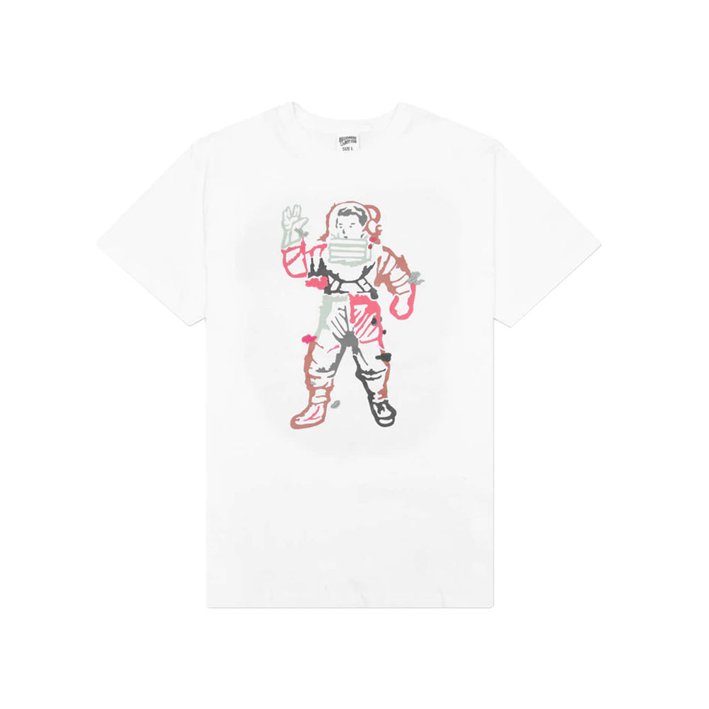 BILLIONAIRE BOYS CLUB BB ASTRO CAMO TEE IN WHITE