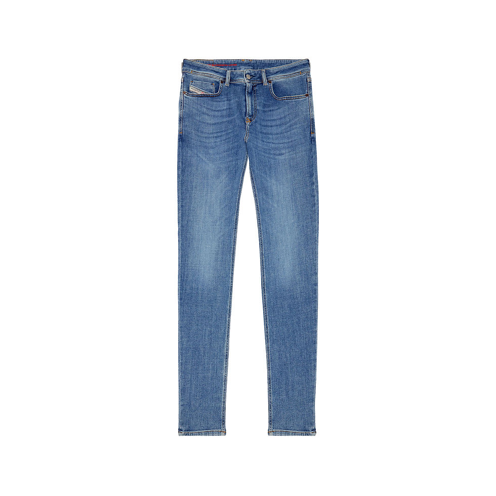 DIESEL 1979 SLEENKER IN LIGHT DENIM