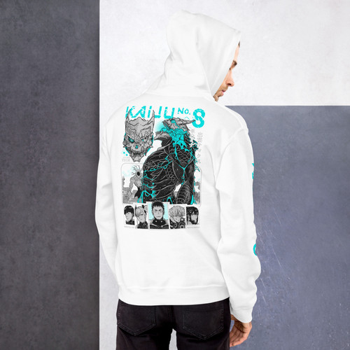 Kuushop様 Kaiju Form Kaiju No. 8 Masked Hoodie | Anime Ape