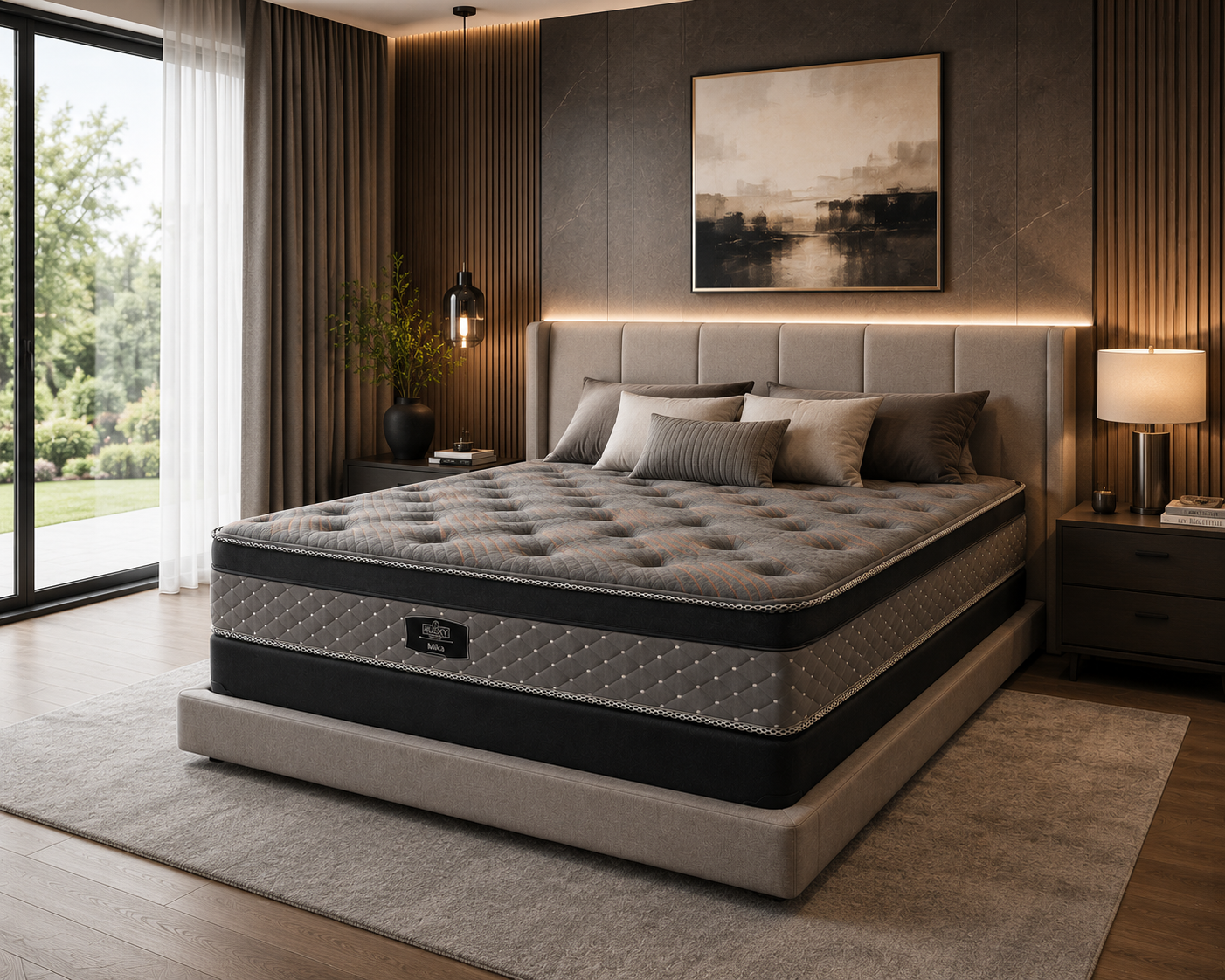 Mika Husky Euro Top Pocket Coil Mattress
