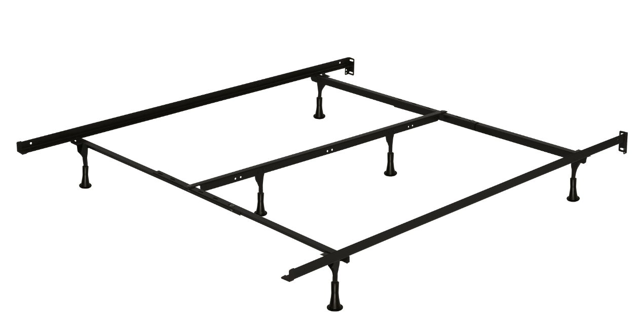 Flat Caster Queen to King Bed Frame