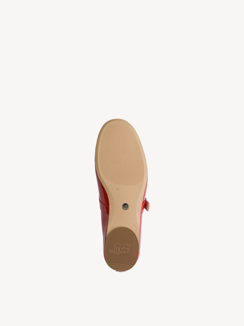Miniature : Ballerines - rouge - 22115 - 500