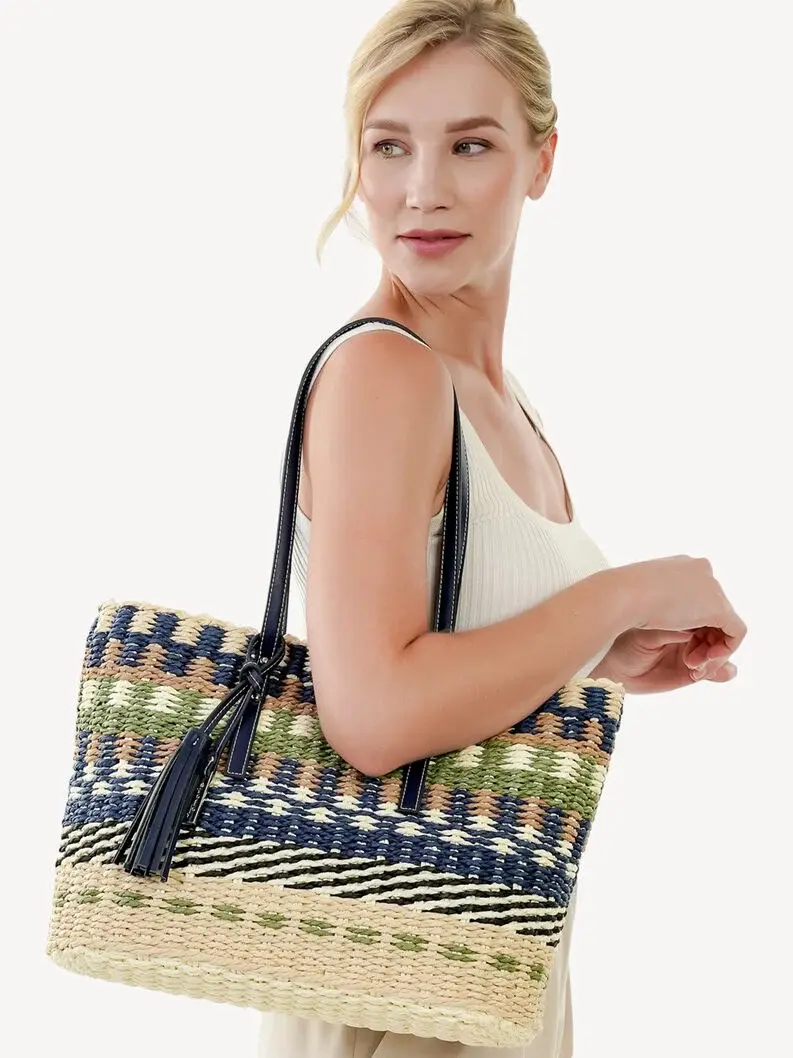 Miniature : Sac cabas - multicolore - 33060 - 500