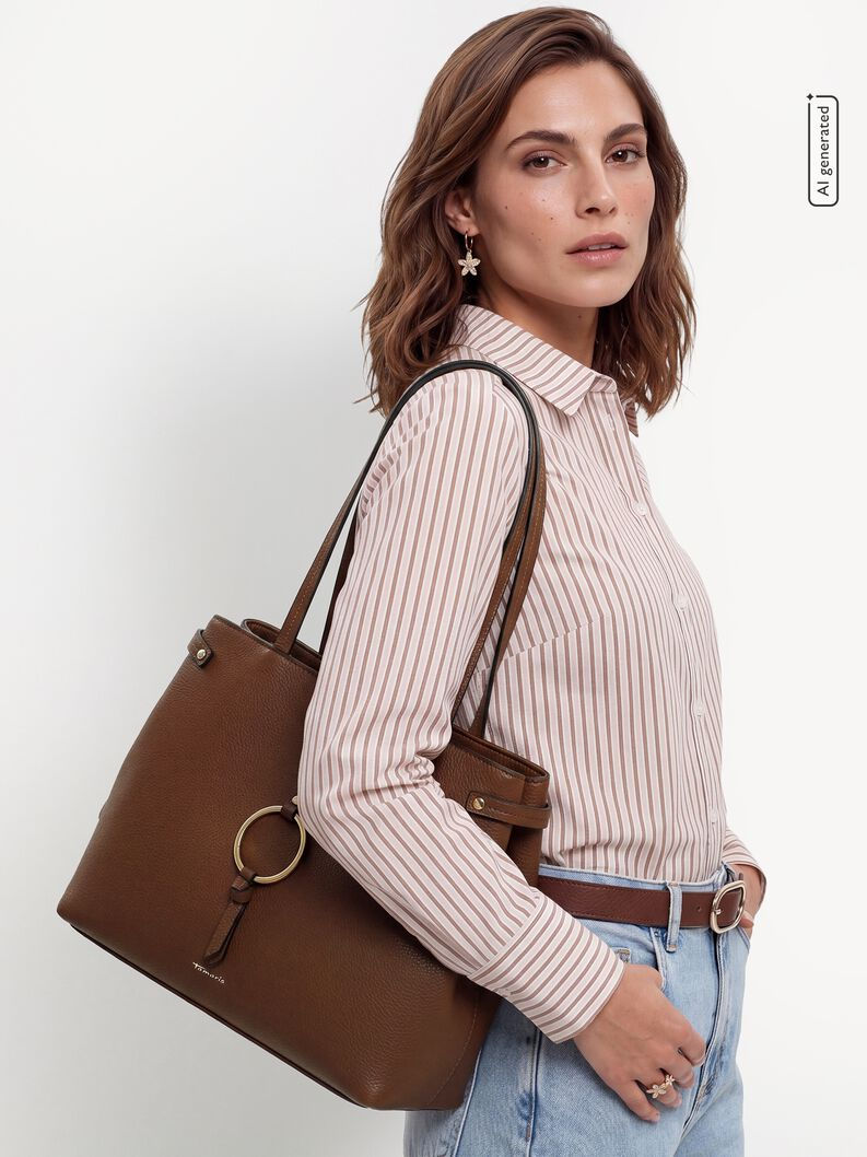Miniature : Sac à bandoulière - cognac - 34825 - 700