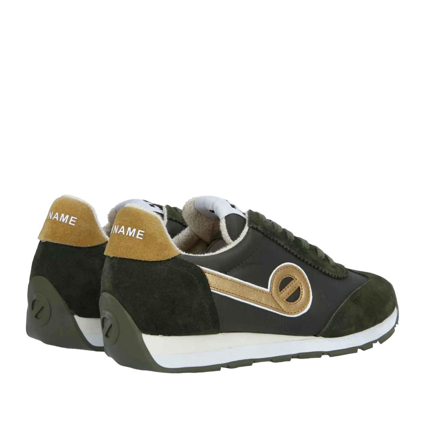 No Name City Run Jogger Suede - Scarpe Da Ginnastica Donna In Pelle Scamosciata E Tessuto, Chiusura Con Lacci, Colore: City Run Camoscio, Taglia 37 EU - 5