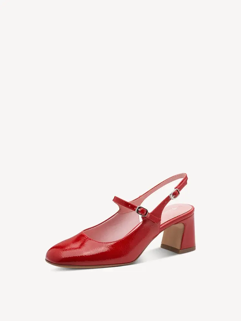 Miniature : Escarpin - rouge - 29601 - 524